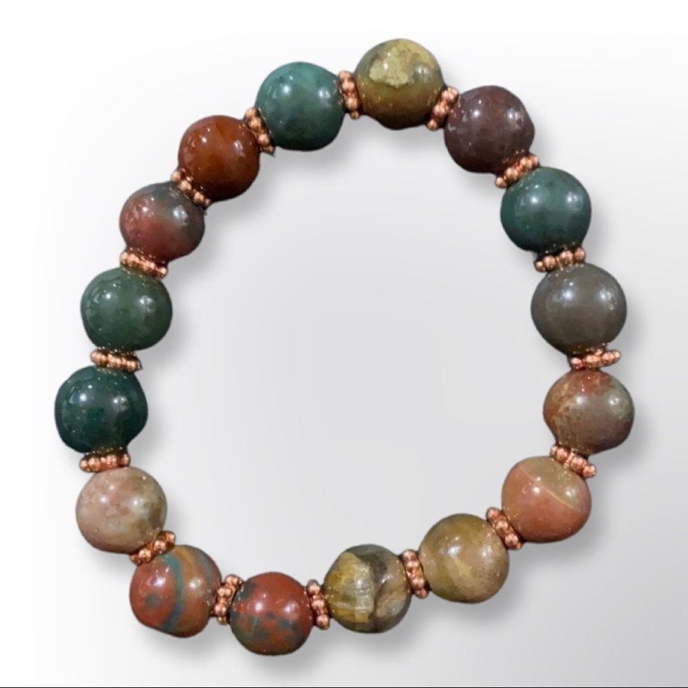 New Jasper Stretch Bracelet